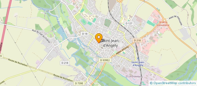 localisation de l'entreprise MONSIEUR BRICE PULCHERIE  SAINT-JEAN-D'ANGELY