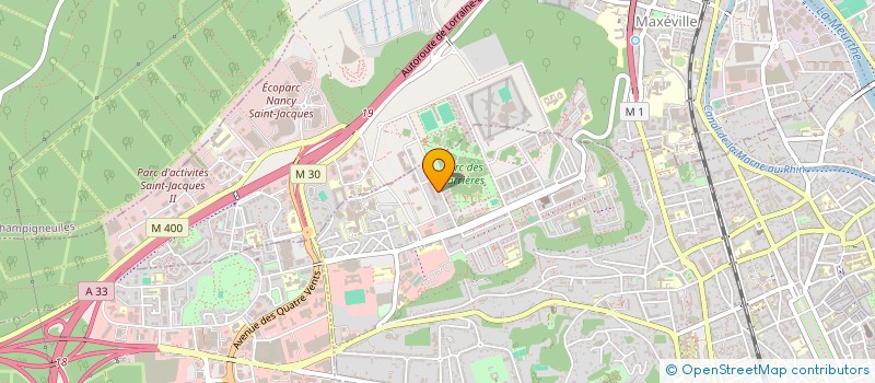 localisation de l'entreprise MONSIEUR BRICE REITER  NANCY