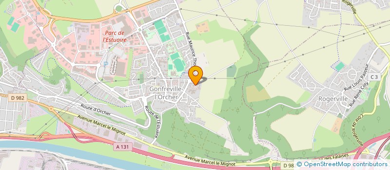 localisation de l'entreprise MONSIEUR BRICE REMOND  GONFREVILLE L ORCHER