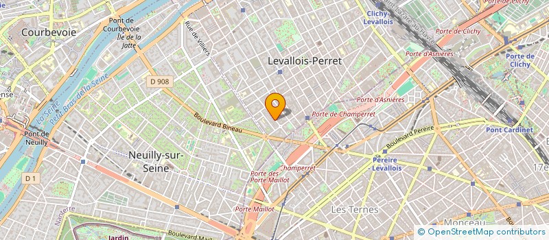 localisation de l'entreprise MONSIEUR BRICE RENAUD LAITHIER à LEVALLOIS-PERRET