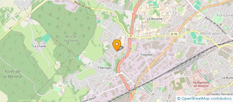 localisation de l'entreprise MONSIEUR BRICE RILOS  AVANNE-AVENEY