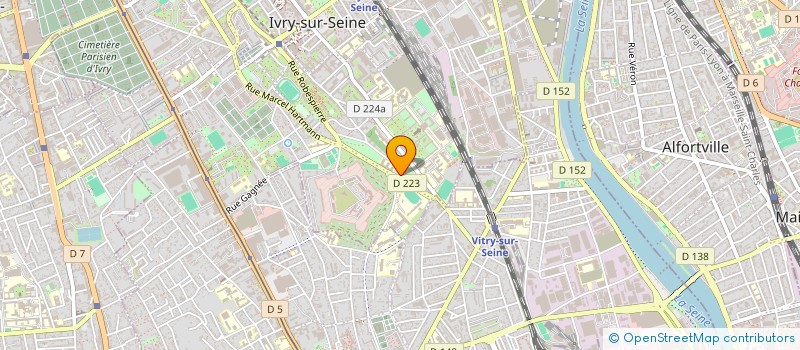 localisation de l'entreprise MONSIEUR BRICE ROSANNE à IVRY-SUR-SEINE
