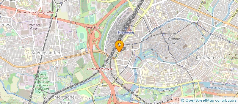 localisation de l'entreprise MONSIEUR BRICE ROTH à STRASBOURG
