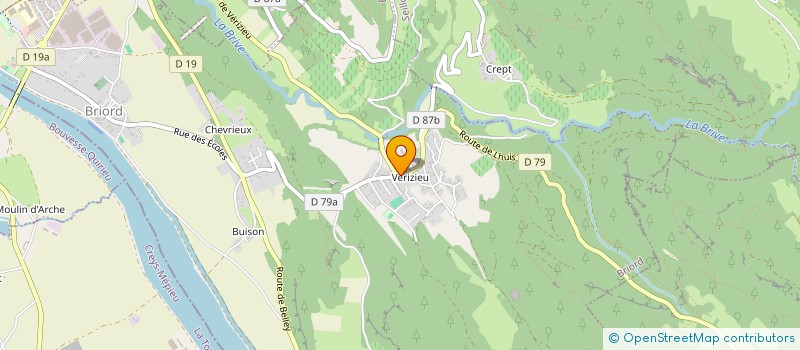 localisation de l'entreprise MONSIEUR BRICE SALESIANI  BRIORD