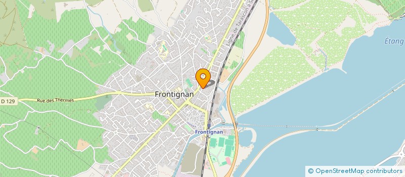 localisation de l'entreprise MONSIEUR BRICE SANCHEZ à FRONTIGNAN