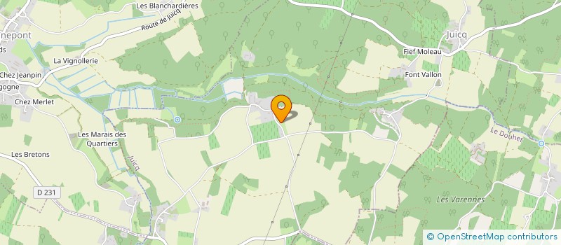 localisation de l'entreprise MONSIEUR BRICE SEGURA  JUICQ