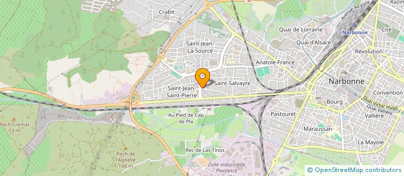 localisation de l'entreprise MONSIEUR BRICE SISSOKO à NARBONNE