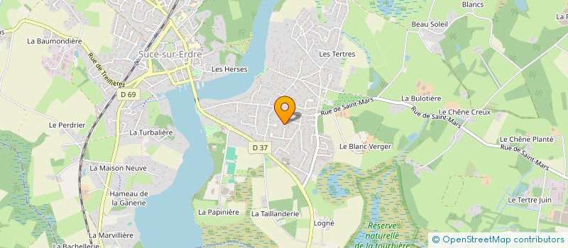 localisation de l'entreprise MONSIEUR BRICE SOMMEN à SUCE-SUR-ERDRE