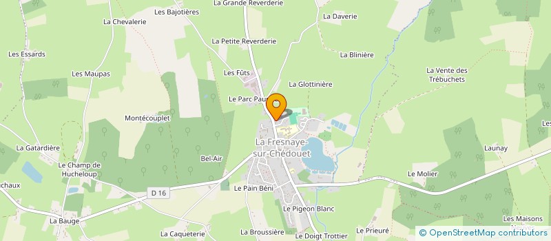 localisation de l'entreprise MONSIEUR BRICE SOREL  VILLENEUVE-EN-PERSEIGNE