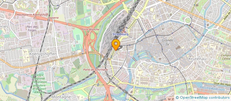 localisation de l'entreprise MONSIEUR BRICE SOUAGNON à STRASBOURG