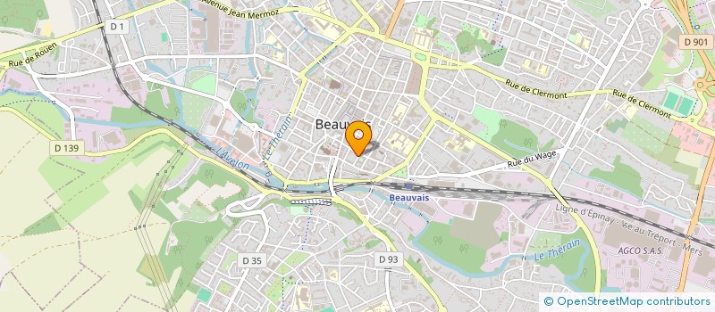 localisation de l'entreprise MONSIEUR BRICE SUPERSAC  ROCHY-CONDE