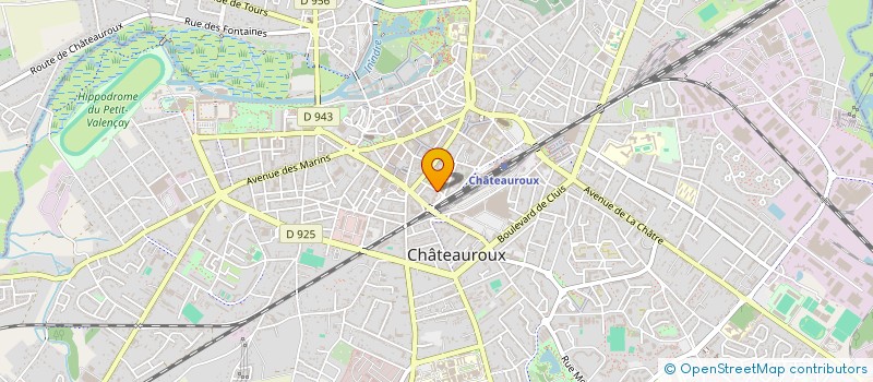 localisation de l'entreprise MONSIEUR BRICE TAYON à CHATEAUROUX