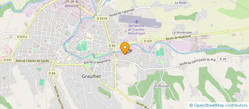 localisation de l'entreprise MONSIEUR BRICE TROTTA  GRAULHET