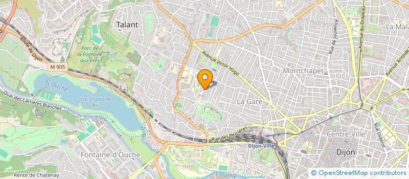 localisation de l'entreprise MONSIEUR BRICE VALANTIN à DIJON