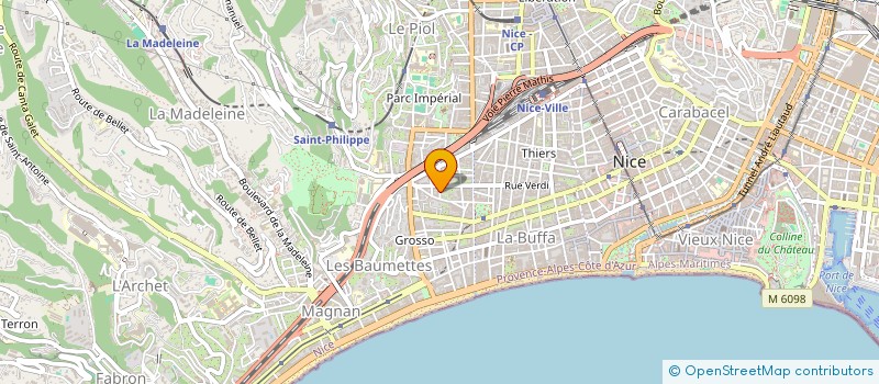 localisation de l'entreprise MONSIEUR BRICE VALLEE à NICE