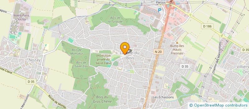 localisation de l'entreprise MONSIEUR BRICE VARAS  LA VILLE-DU-BOIS
