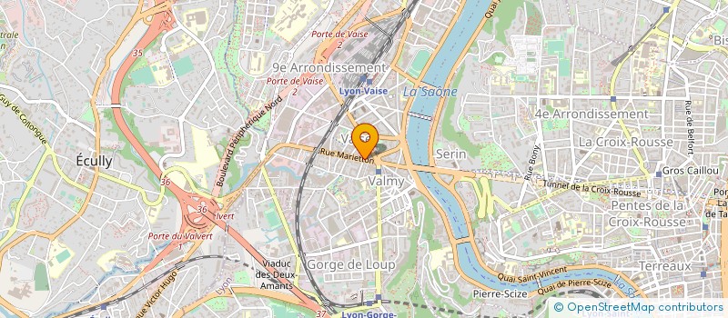 localisation de l'entreprise MONSIEUR BRICE VERGES  LYON