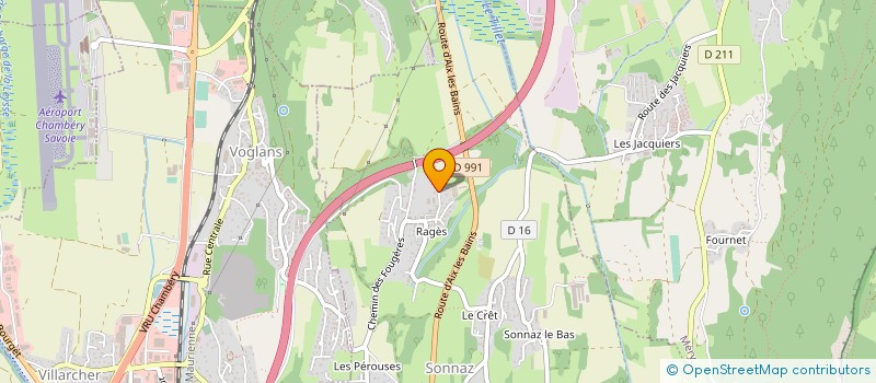 localisation de l'entreprise MONSIEUR BRICE VIBERTI  SONNAZ