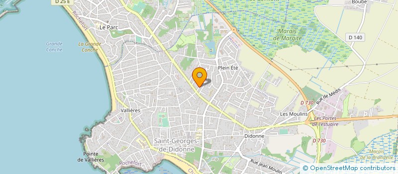 localisation de l'entreprise MONSIEUR BRICE VIGNAUD  SAINT-GEORGES-DE-DIDONNE