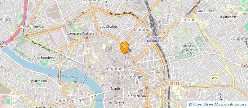 localisation de l'entreprise MONSIEUR BRICE VIGOUROUX à TOULOUSE