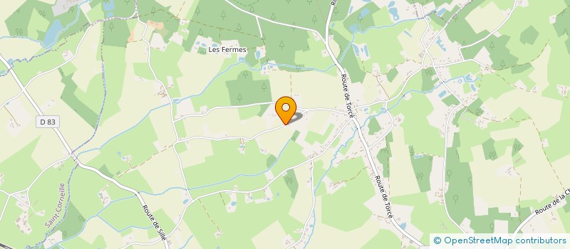 localisation de l'entreprise MONSIEUR BRICE YVON  LOMBRON