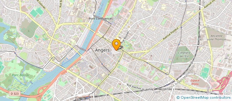 localisation de l'entreprise MONSIEUR BRIEUC ALLOEND-BESSAND à ANGERS