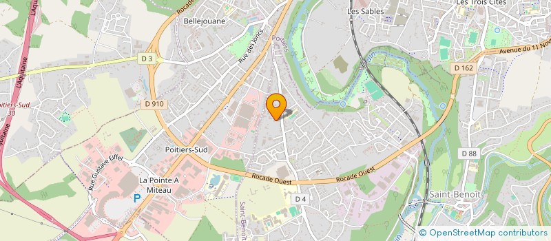 localisation de l'entreprise MONSIEUR BRIEUC AUDRAIN à LIGUGE