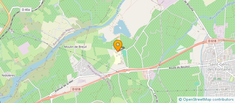 localisation de l'entreprise MONSIEUR BRIEUC CLEACH  VILLELONGUE-DELS-MONTS