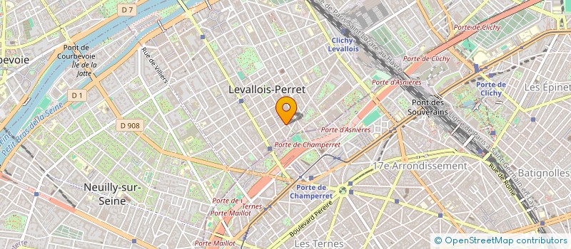 localisation de l'entreprise MONSIEUR BRIEUC CUDENNEC à LEVALLOIS-PERRET