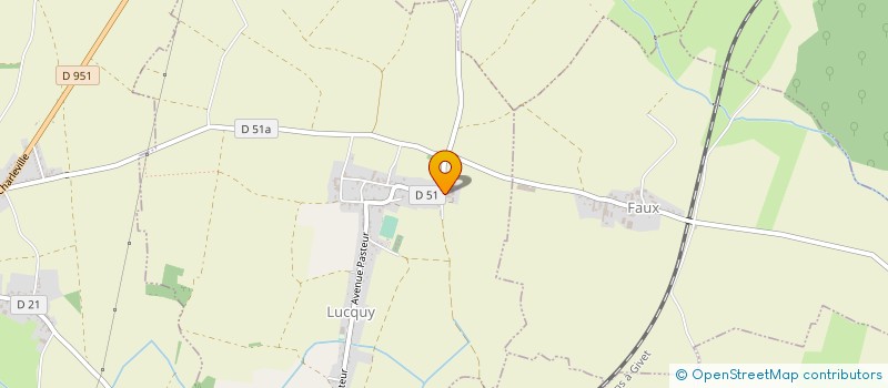localisation de l'entreprise MONSIEUR BRIEUC CUIF à LUCQUY
