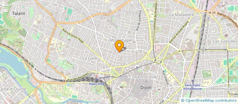 localisation de l'entreprise MONSIEUR BRIEUC DE LA FOURNIERE à DIJON