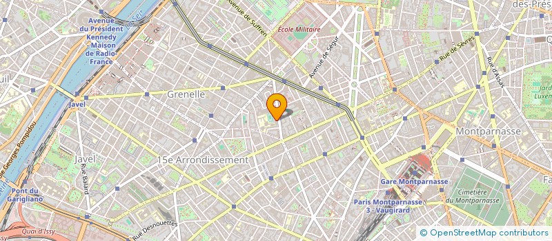 localisation de l'entreprise MONSIEUR BRIEUC DE LA ROCHEFORDIERE  PARIS