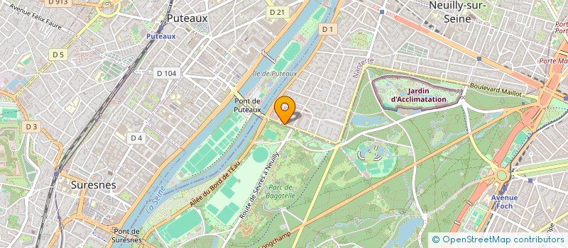 localisation de l'entreprise MONSIEUR BRIEUC DE WILDE D ESTMAEL  ANNECY