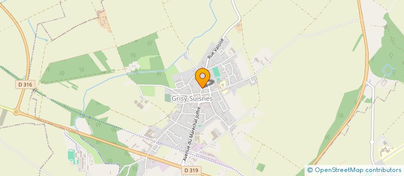 localisation de l'entreprise MONSIEUR BRIEUC DOHOLLO  GRISY-SUISNES