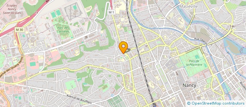 localisation de l'entreprise MONSIEUR BRIEUC FREYERMUTH  NANCY