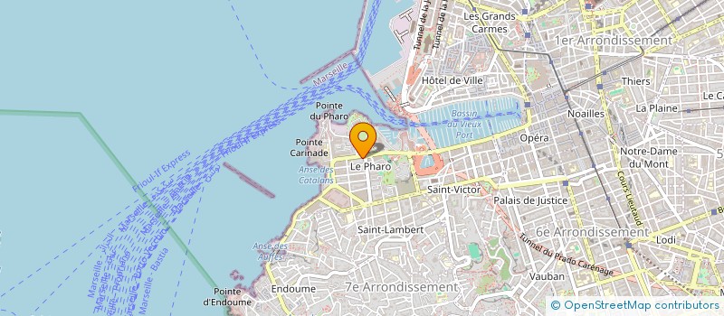 localisation de l'entreprise MONSIEUR BRIEUC GOURAUD à MARSEILLE