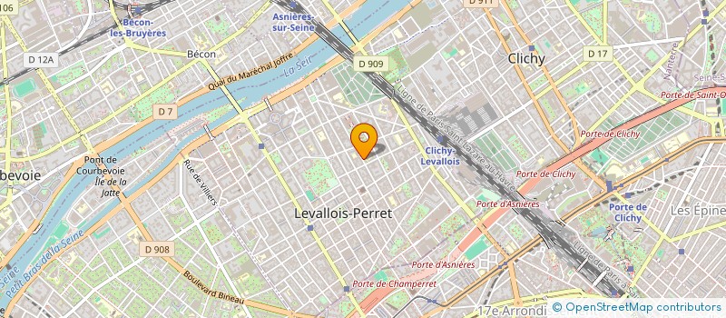localisation de l'entreprise MONSIEUR BRIEUC LE BARS à LEVALLOIS-PERRET