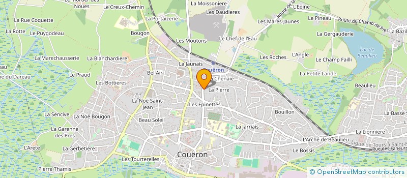 localisation de l'entreprise MONSIEUR BRIEUC LE HAZIF à COUERON
