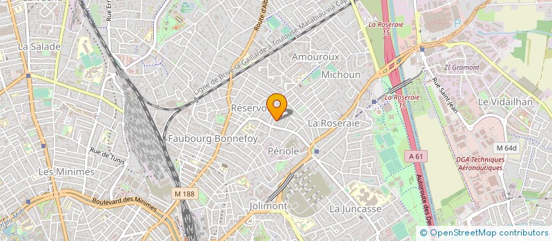 localisation de l'entreprise MONSIEUR BRIEUC LEMAITRE à TOULOUSE