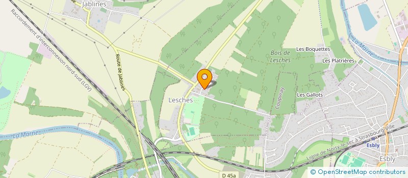 localisation de l'entreprise MONSIEUR BRIEUC MARCHADOUR  LESCHES