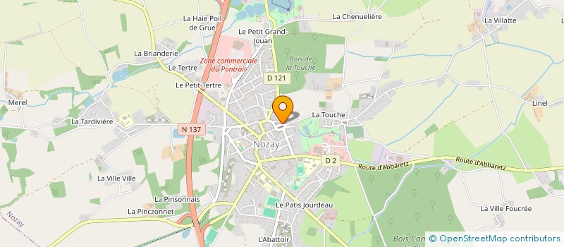 localisation de l'entreprise MONSIEUR BRIEUC ROGER  MARSAC-SUR-DON