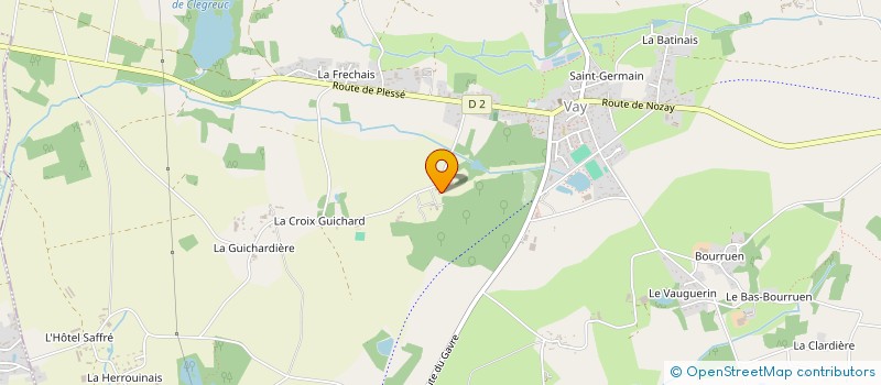 localisation de l'entreprise MONSIEUR BRIEUC SEGALEN  PORSPODER