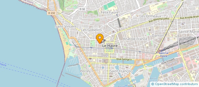 localisation de l'entreprise MONSIEUR BRIEUX FEUILLET à LE HAVRE