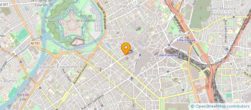 localisation de l'entreprise MONSIEUR BRIEUX GILET à LILLE