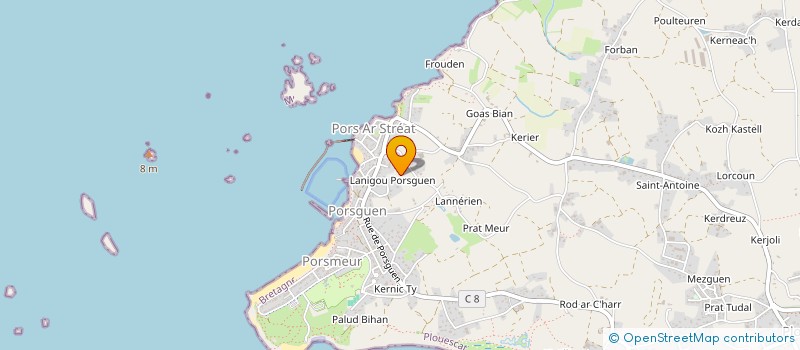 localisation de l'entreprise MONSIEUR BRIEUX HERRY  PLOUESCAT