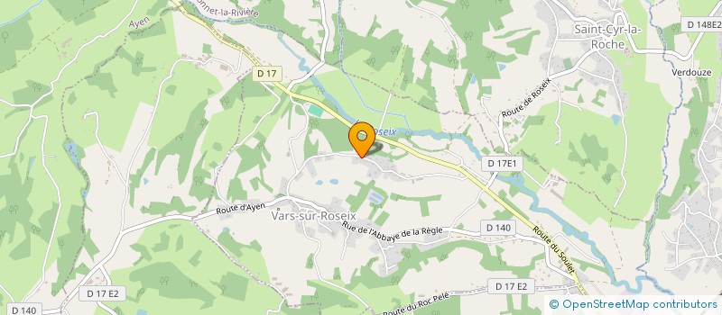 localisation de l'entreprise MONSIEUR BRIGIHE SCHILLBACH  VARS-SUR-ROSEIX