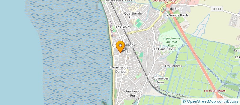 localisation de l'entreprise MONSIEUR BRIGITTE BASIER à CHATELAILLON-PLAGE