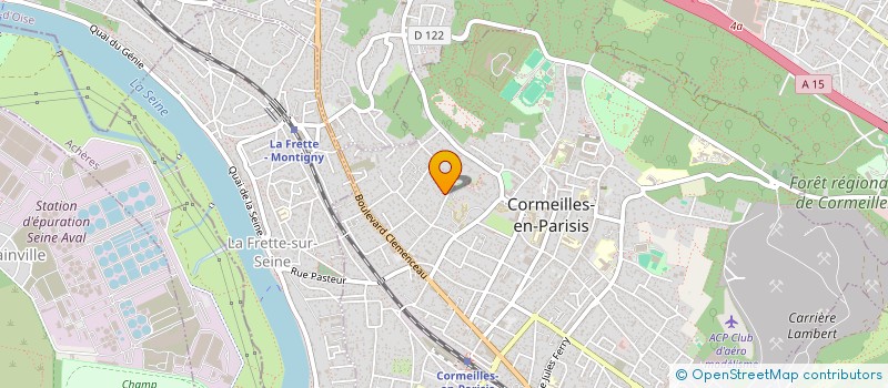 localisation de l'entreprise MONSIEUR BRIGITTE GUILLEMOT à CORMEILLES-EN-PARISIS