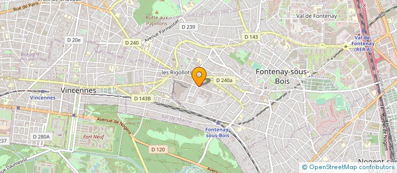 localisation de l'entreprise MONSIEUR BRIGITTE RANCE à FONTENAY-SOUS-BOIS