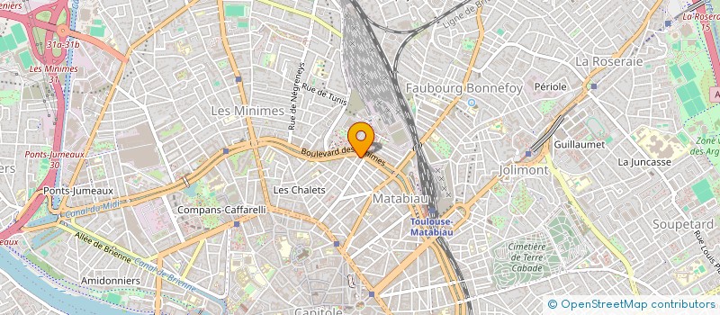 localisation de l'entreprise MONSIEUR BRIIEUC RIVOAAL  TOULOUSE